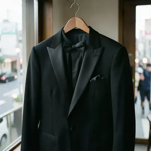 婚礼用のタキシード